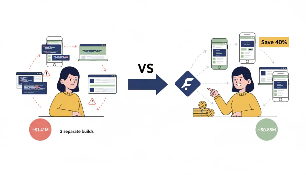 flutter app development for wellness brands saves 40% budget